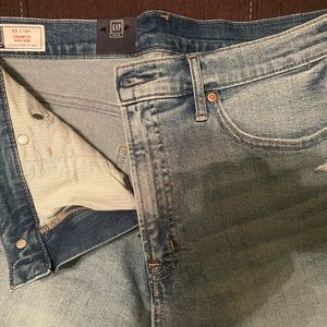 Gap Jeans 2Pairs light wash & Grey size 33
